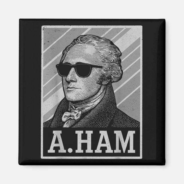 Aimant Retro Ander Hamilton Tee Funny Saying Men Women Ki (Devant)