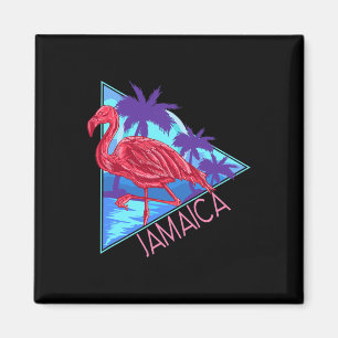 Aimant Rétro Années 80 Plage Vintage Vacances Jamaïque Po