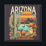 Aimant Retro Arizona<br><div class="desc">Retro Arizona</div>