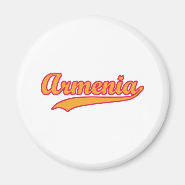 Aimant Retro Arménie (Devant)