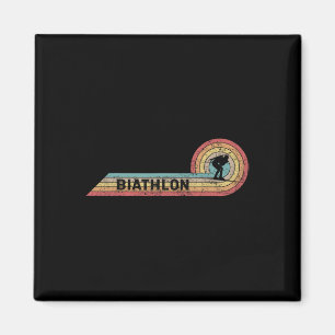 Aimant Retro Biathlon Lecteur Vintage Bande Film