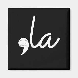 Aimant Retro Cat Comma La Kamala Harris Pour Président 24