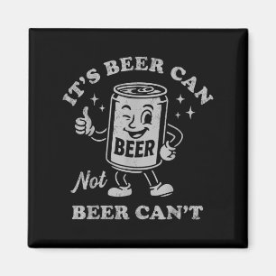 Aimant Rétro C'est la bière peut pas Bière ne peut pas Dr