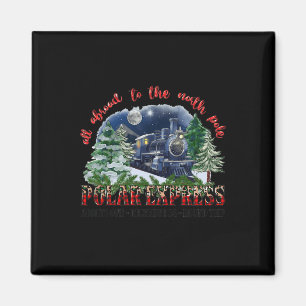 Aimant Retro Croire Train Pôle Nord Express Polaire Tout