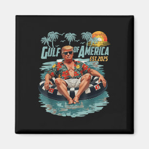 Aimant Retro Golfe De Usa Amérique Est 2025 Américain Gol