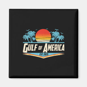 Aimant Retro Golfe De Usa Amérique Est 2025 Américain Gol