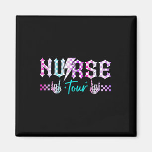 Aimant Retro Infirmière Tour Quelques Jours Je Le Rock Wa