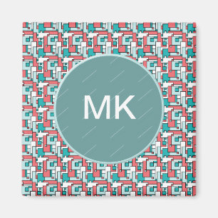 Aimant Rétro motif de brique