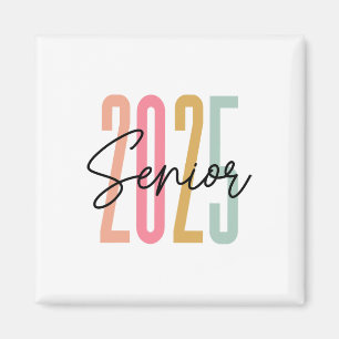 Aimant Retro Senior 2025 Cl De 2025 Lycée Diplôme