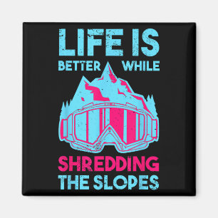 Aimant Retro Ski Goggles Vintage 80s 90s Skiing Outfit _1