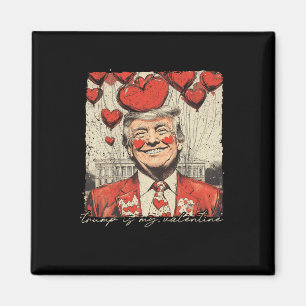 Aimant Retro Trump est la Saint-Valentin de Trump