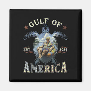 Aimant Retro Trump Merica 4 juillet 47e président Amer