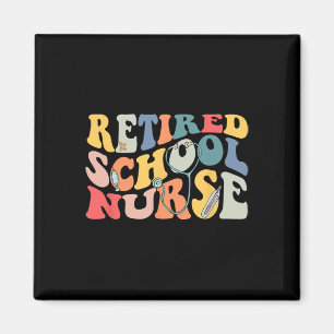 Aimant Retro Vintage Retraite Infirmière Retraite