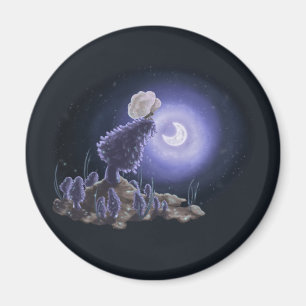 Aimant Réunion au clair de lune
