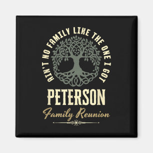Aimant Reunion familiale 2025 Conception de jumelage - Pe