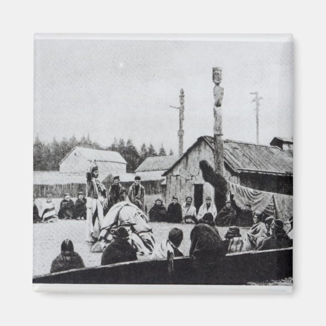 Aimant Réunion tribale (Devant)