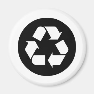 Aimant Réutilisez le symbole - réduisez, réutilisez,