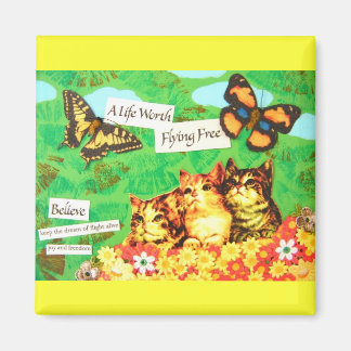 Aimant Rêve De Vol - Vintage