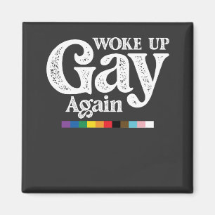 Aimant Réveillé Gay Encore Une Fois Soutien à la Fierté L