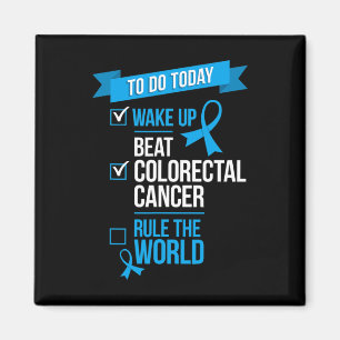 Aimant Réveillez-vous vaincre le cancer colorectal Régler