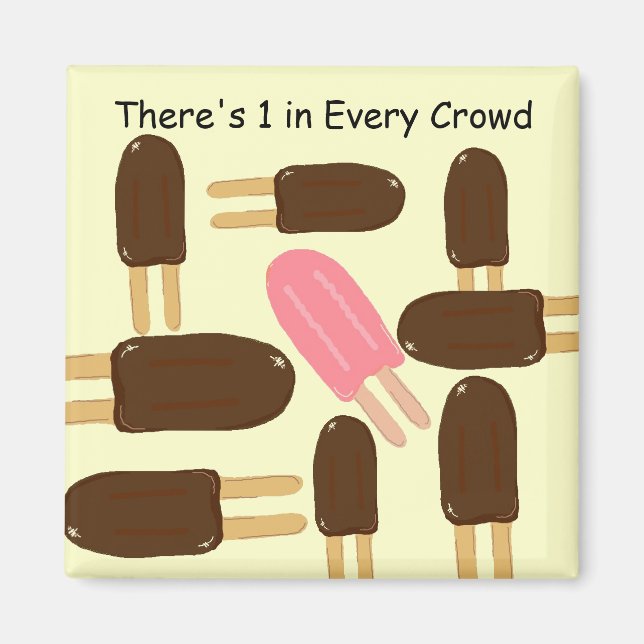 Aimant Révélations et coquelicots (Devant)