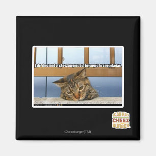 Aimant Rêver de cheesburgers