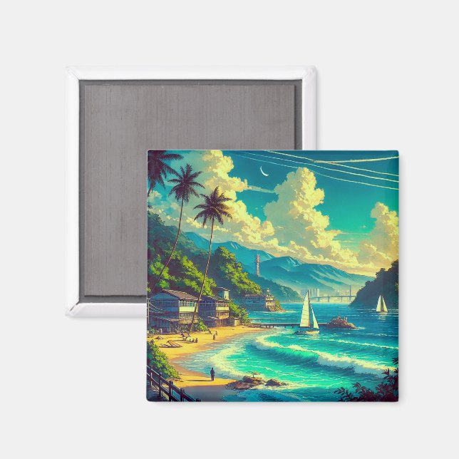 Aimant Rêves tropicaux de Ryukyu (Recto/Verso)