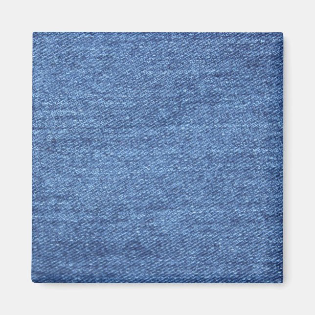 Aimant Revêtement bleu blanc Denim - Regarder l'image (Devant)
