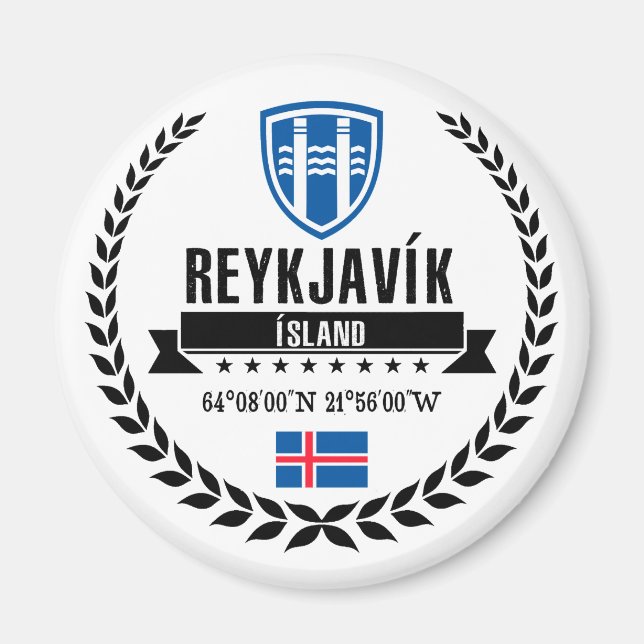 Aimant Reykjavík (Devant)