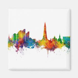 Aimant Reykjavík Islande Skyline