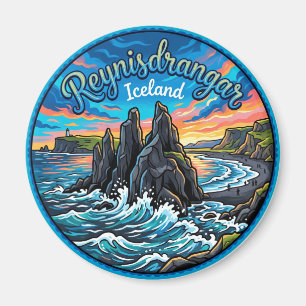 Aimant Reynisdrangar Islande