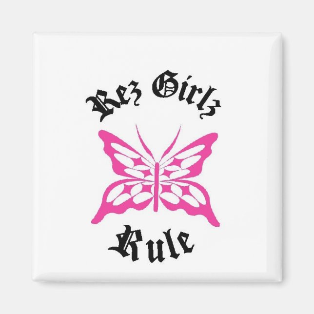 Aimant rezgirlzruleblackrose (Devant)