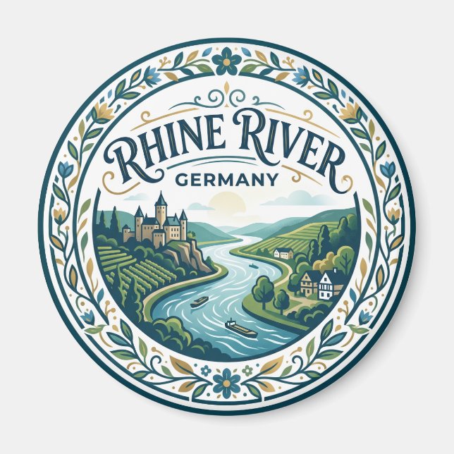 Aimant Rhin Allemagne (Devant)