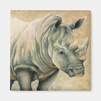 Aimant Rhino blanc