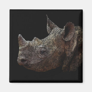 Aimant Rhino noir