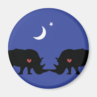 Aimant Rhinos amoureux