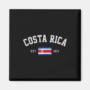 Aimant Rica Est. 1821 Drapeau du Costa Rica Fête de l'Ind