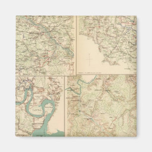 Aimant Richmond, Petersburg, Cinq fourchettes