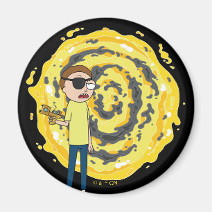 Aimant RICK ET MORTY™ Portail d'Evil Morty