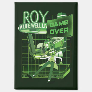 Aimant RICK ET MORTY™   Roy A Life Well Lived