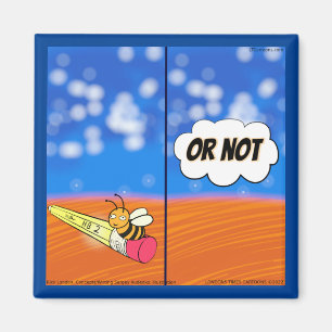 Aimant Rick London Funny Shakespeare Hamlet Bee