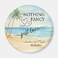 Rien de fantaisie Juste Amour Élégant Mariage fave