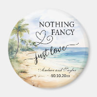 Rien de fantaisie Juste Amour Élégant Mariage fave