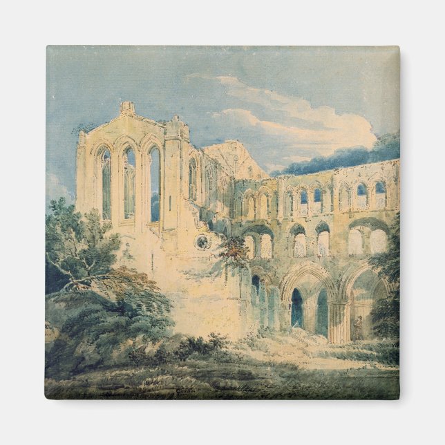 Aimant Rievaulx Abbey, Yorkshire, 1798 (w/c) (Devant)