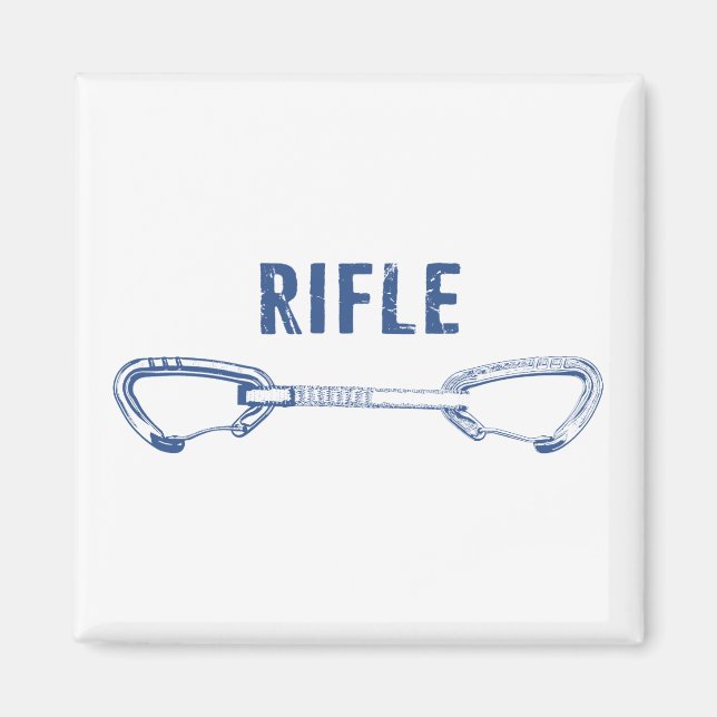 Aimant Rifle Colorado Rock Escalade Quickdraw (Devant)