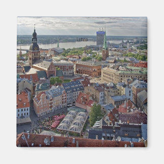 Aimant Riga, Lettonie, photo du paysage urbain