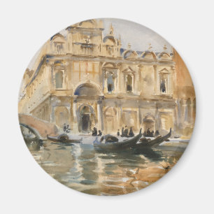 Aimant Rio dei Mendicanti, Venise par John Singer Sargent