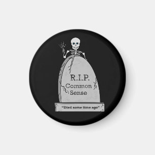Aimant RIP Mort de Bon Sens