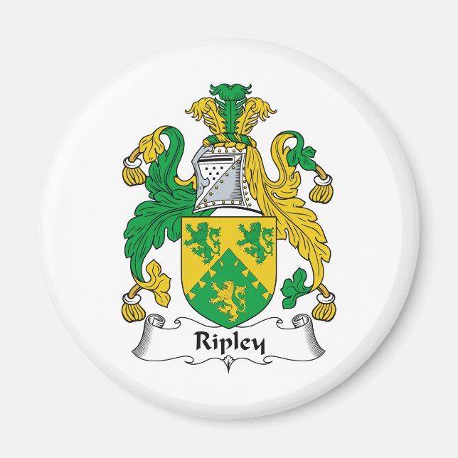Aimant Ripley Family Crest (Devant)