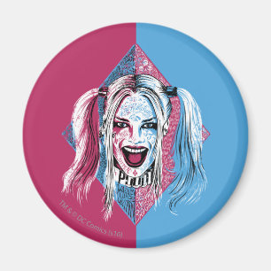 Aimant Rire du peloton Harley de suicide